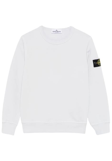 Blue cotton sweatshirt for children Stone Island | 6100011/MAAZZURRO